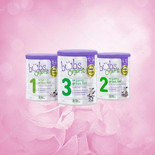 Sữa bò hữu cơ bubs organic số 1, 2, 3, úc hộp 800g