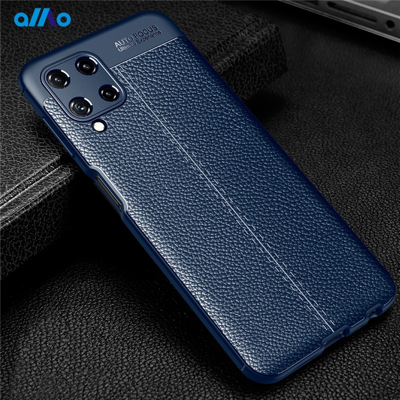 Ốp Lưng Silicone Phối Da Cho Samsung Galaxy A22 5g Samsung A22 4g Samsung Galaxy A22 5g 4g