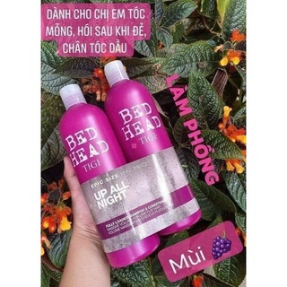 Gội + Xã Tigi tím