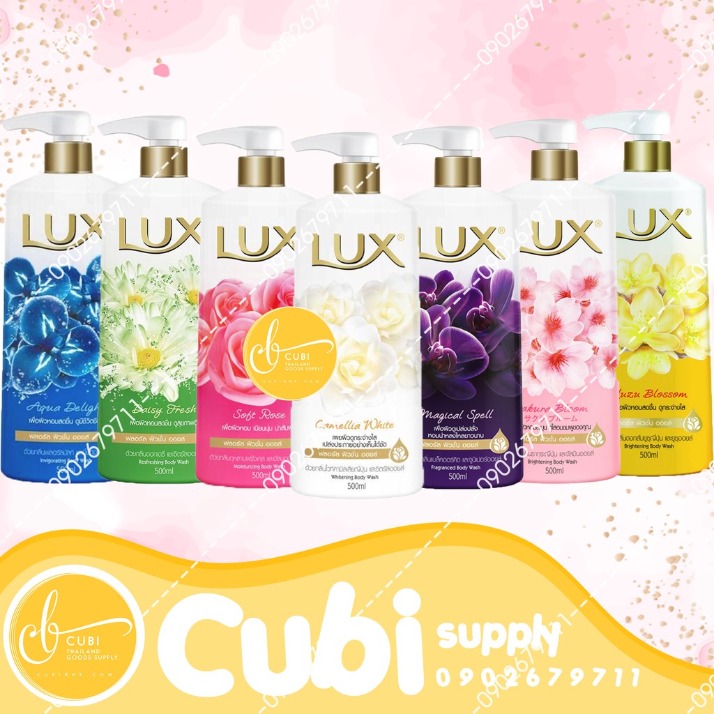 Sữa tắm Lux Thái Lan 500ml | BigBuy360 - bigbuy360.vn