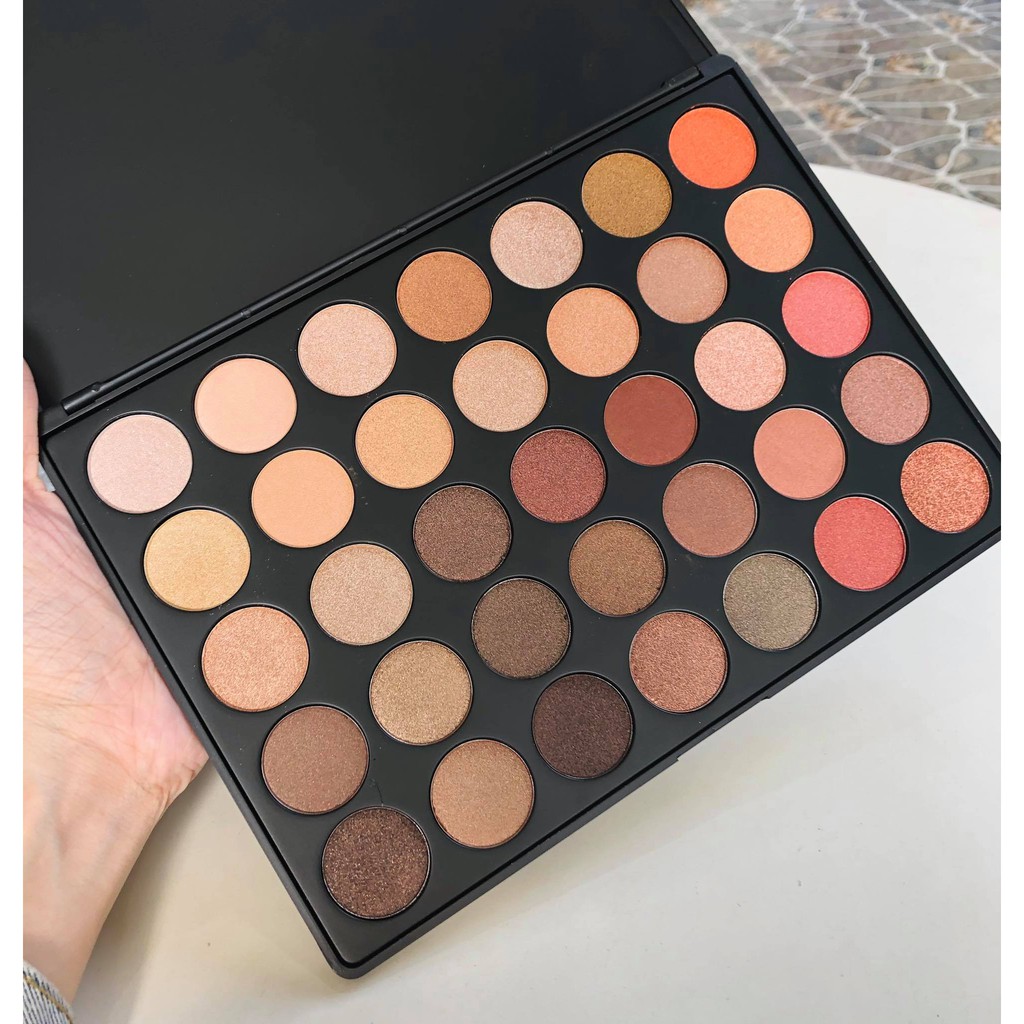 [BILL US]bảng mắt MORPHE 350S ( Shimmer – dòng Full nhũ ) NATURAL GLOW SHIMMER PALETTE