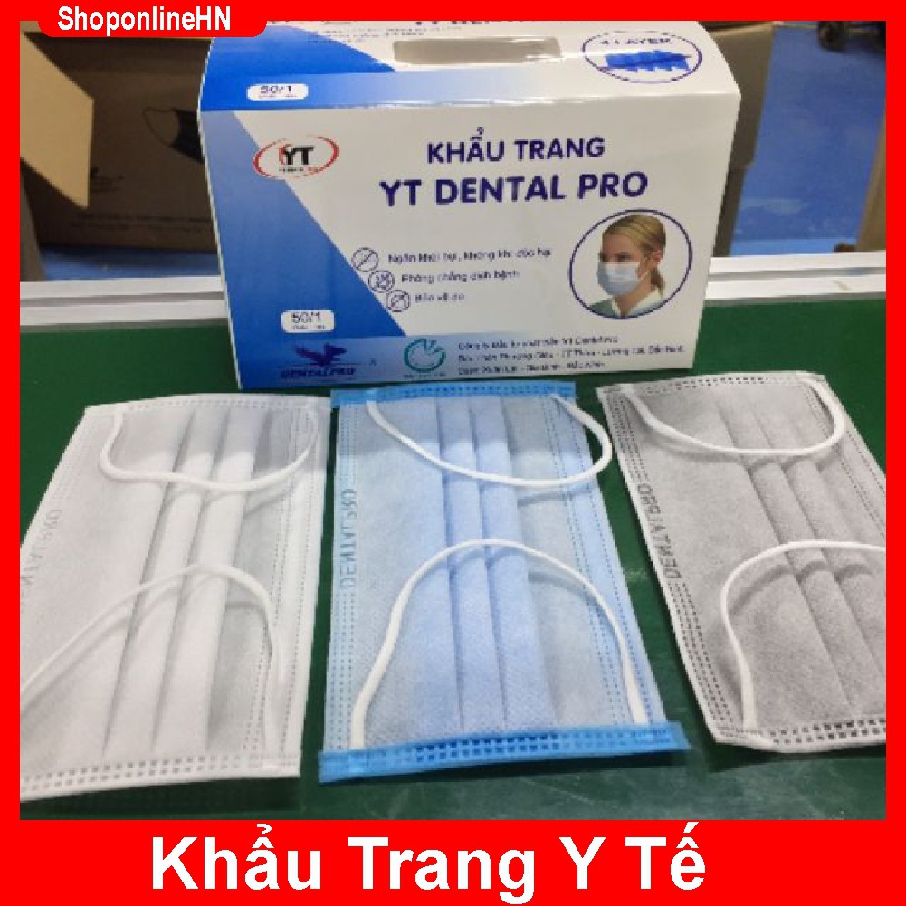 Khẩu Trang Y Tế 4 Lớp  [Hàng Có Sẵn]