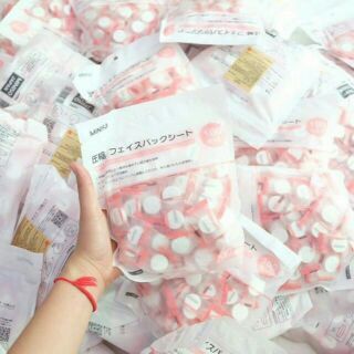 Mặt nạ giấy nén Miniso gói 100 viên