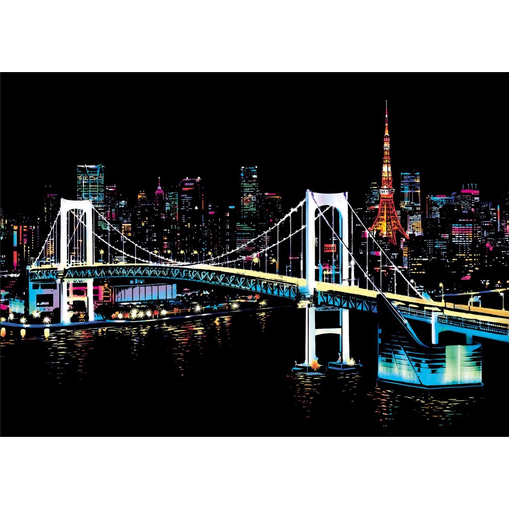 Tranh cạo hàn quốc cảnh japan