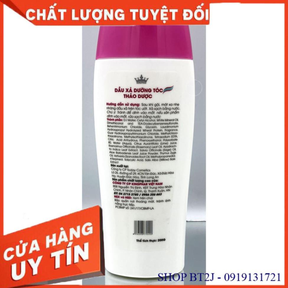 Dầu Xả Dưỡng Tóc Kingphar