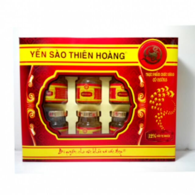 Yến sào Thiên Hoàng 12% yến tổ