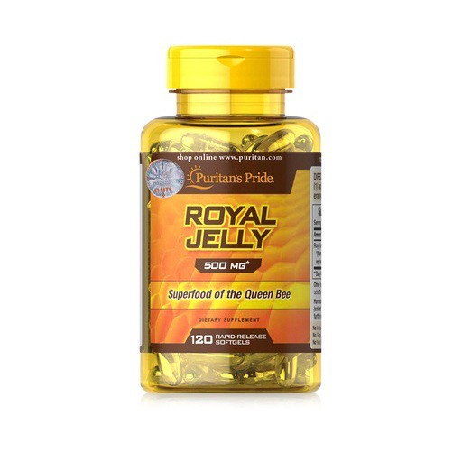 Viên uống sữa ong chúa giúp tăng cân, tăng chất lượng trứng, hỗ trợ sinh sản - Puritan's Pride Royal Jelly 120 viên | BigBuy360 - bigbuy360.vn