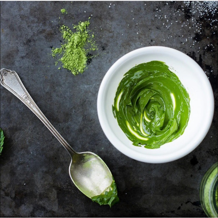 Bột Trà Xanh Nguyên Chất Matcha Thu Đắp Mặt Chất Lượng Cao 100g/30g - Chính Sơn