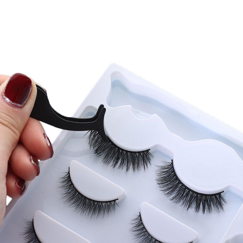 Xiantin Set 3 Cặp Lông Mi Giả Tự Dính Chống Nước Lâu Trôi Tự Nhiên Có Thể Tái Sử Dụng