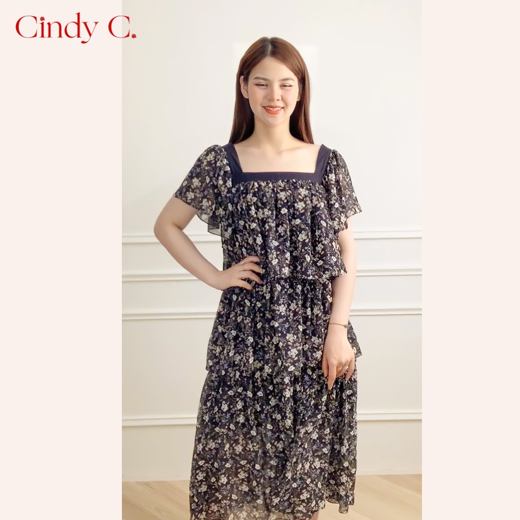 Váy Valerie CINDY C chất liệu Voile thiết kế thanh lịch nữ tính 366