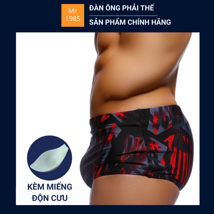 Quần bơi nam dạng đùi hoa văn đẹp mắt mẫu hot 2022 Mr1985 Đàn ông phải thế MR10