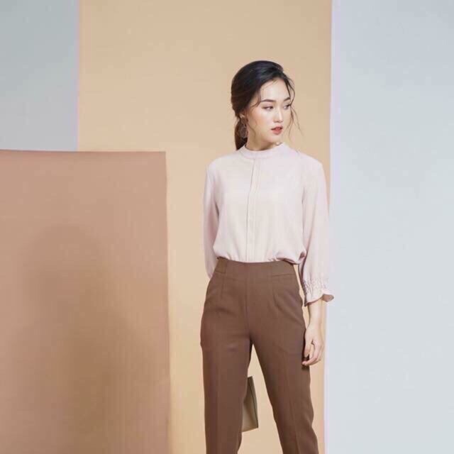 Quần tây công sở khoá sườn