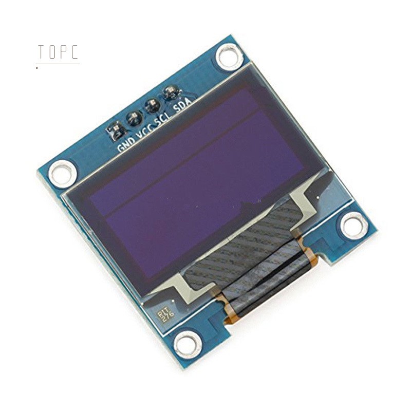 0.96inch I2C IIC Serial 128x64 Blue OLED LCD LED Display Module for Arduino