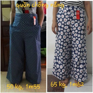 Quần chống nắng 2 lớp form to, 4 túi thuận tiện [chọn màu]