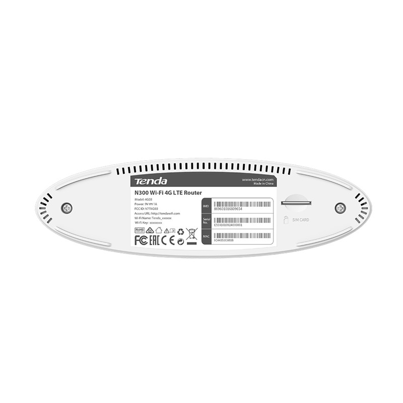 Bộ phát WiFi 4G tốc độ 300Mpbs - Tenda N300 4G03