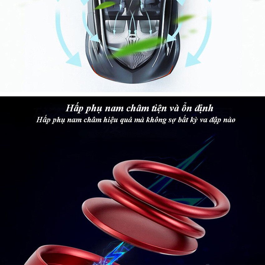 Nước hoa xoáy vòng trên ô tô