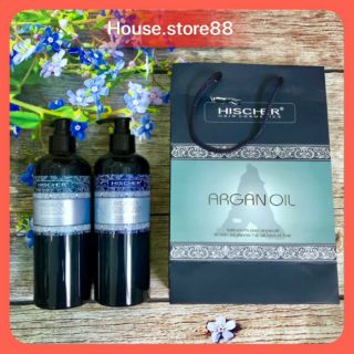 Cặp dầu gội dầu xả phục hồi hương nước hoa Hicher 500ml