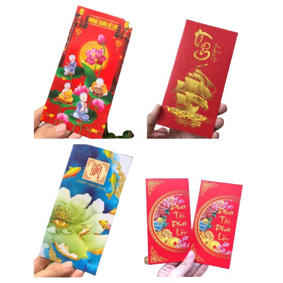 Bao lì xì 2021 / Bao lì xì tết - lẻ 01 bao