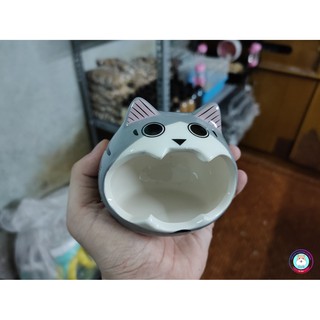Nhà ngủ sứ cho Hamster (hình mèo ngộ nghĩnh)