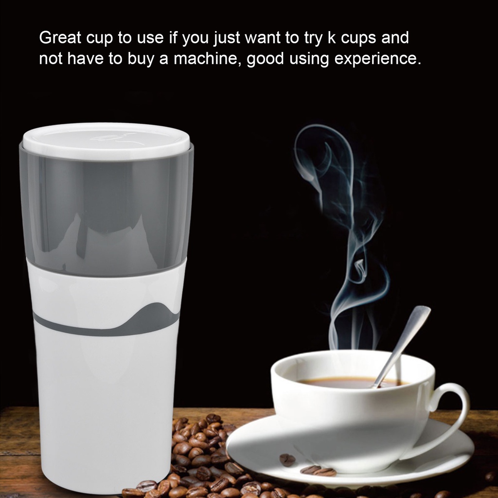 Máy pha cà phê nhỏ giọt văn phòng gia đình - cầm tay 450ml du lịch cho viên nang K Cup - Oxygen072