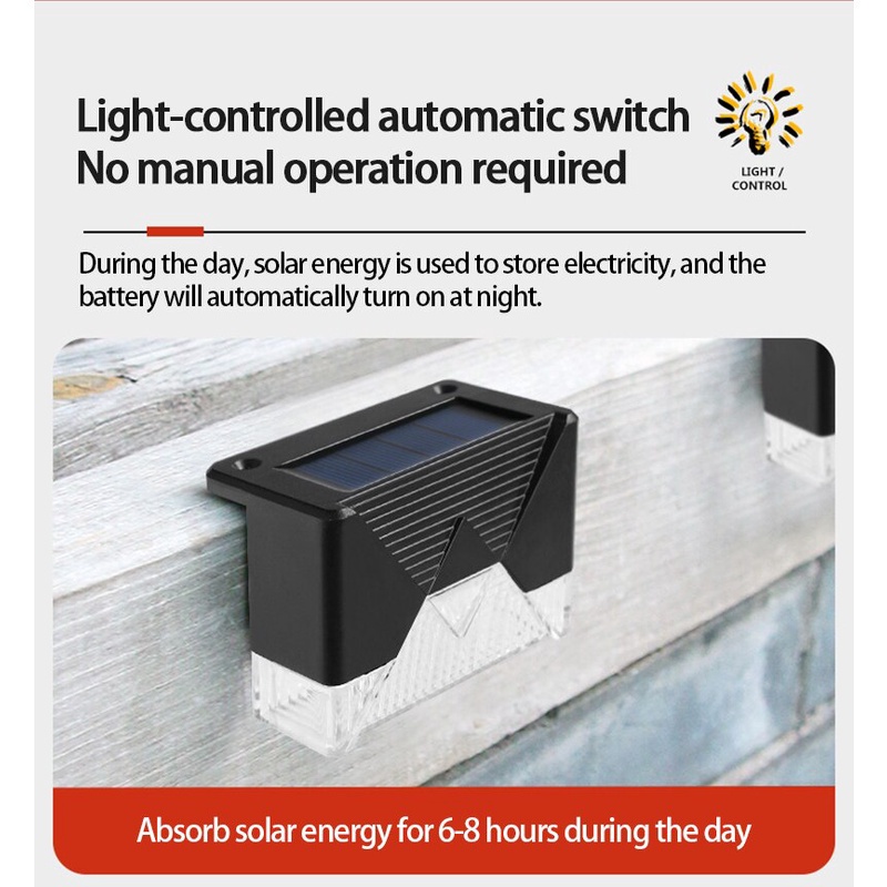 Mới Đèn LED Năng Lượng Mặt Trời Chống Thấm Nước Chiếu Sáng Lối Đi Sân Vườn