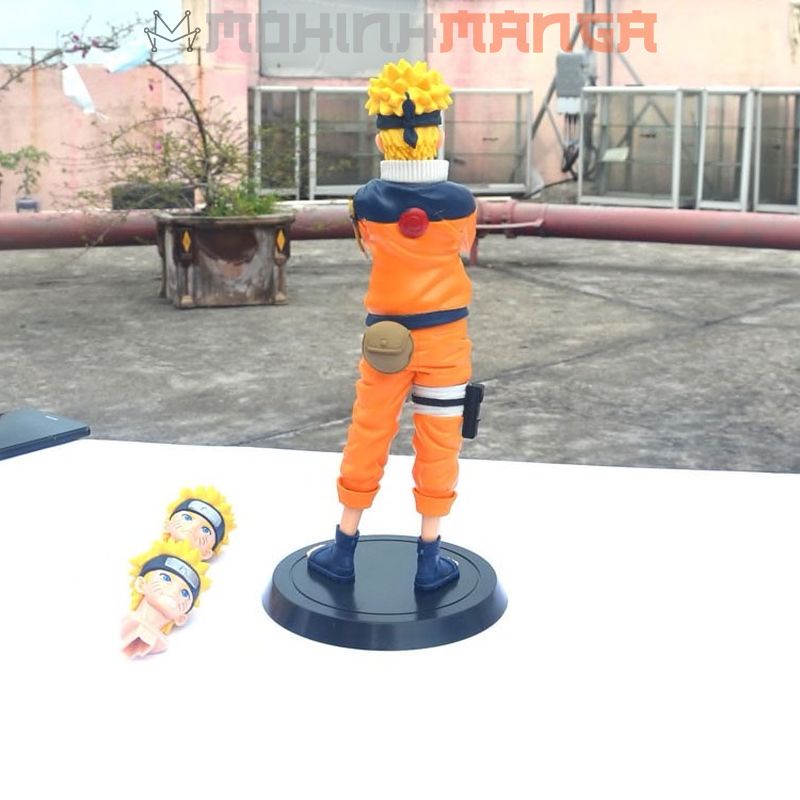 [CÓ QUÀ TẶNG] Mô hình Uzumaki Naruto Uchiha Itachi cao 25cm (có thể thay mặt nhân vật) Kakashi Sasuke Gaara Hinata