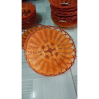 Rổ nhựa cạn - giả mây