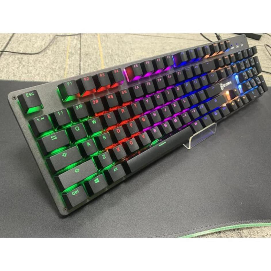 Bàn phím cơ chuyên game E-DRA EK311 - Vỏ kim loại - Đèn led Rainbow cực sáng - Blue switch - Bảo hành 24 tháng