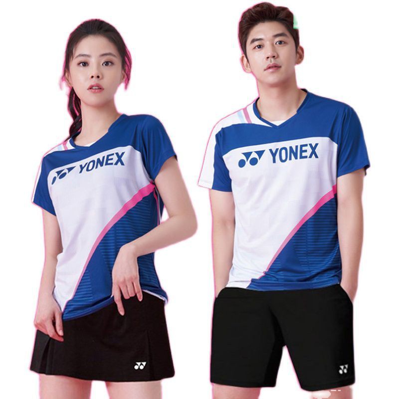 Quần áo thể thao✙▦☍Đồng phục cầu lông Yonex mới bộ quần áo nam và nữ, đùi, Y0NEX, đội, thể thao tùy chỉnh