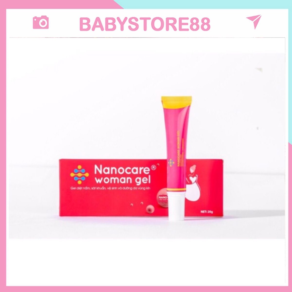 Gel Phụ Khoa - gel Nanocare diệt nấm và khuẩn âm đạo
