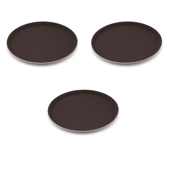 Khay Phục Vụ Chống Trượt Hình Tròn 35cm