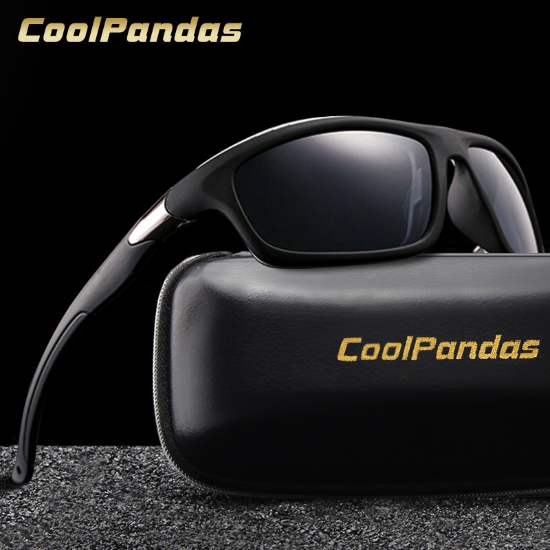 Kính Mát Phân Cực Chống Tia UV400 Phong Cách Thể Thao Thời Trang Cho Nam 5327