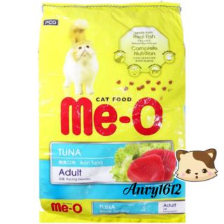 7kg (20 gói 350g) Me-O Thức ăn hạt dành cho mèo MEO ( mèo vàng) cá ngừ , cá thu , hải sản