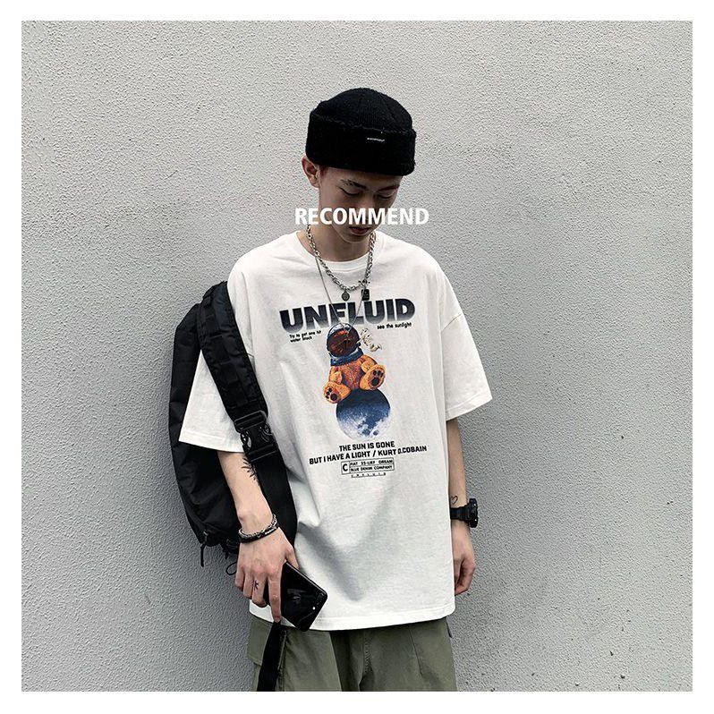 [Mã FAMARAL1 giảm 10K đơn 50K] Áo thun tay lỡ form rộng unisex Tiger.86 AFR102