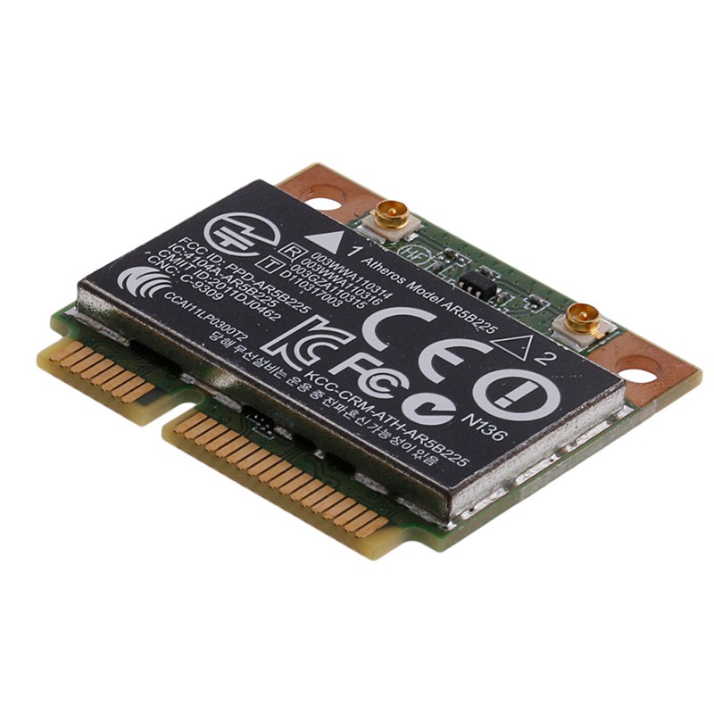 Card Bluetooth không dây mini PCIe Card 802.11bgn 655795-001 654825-001 ar5b225