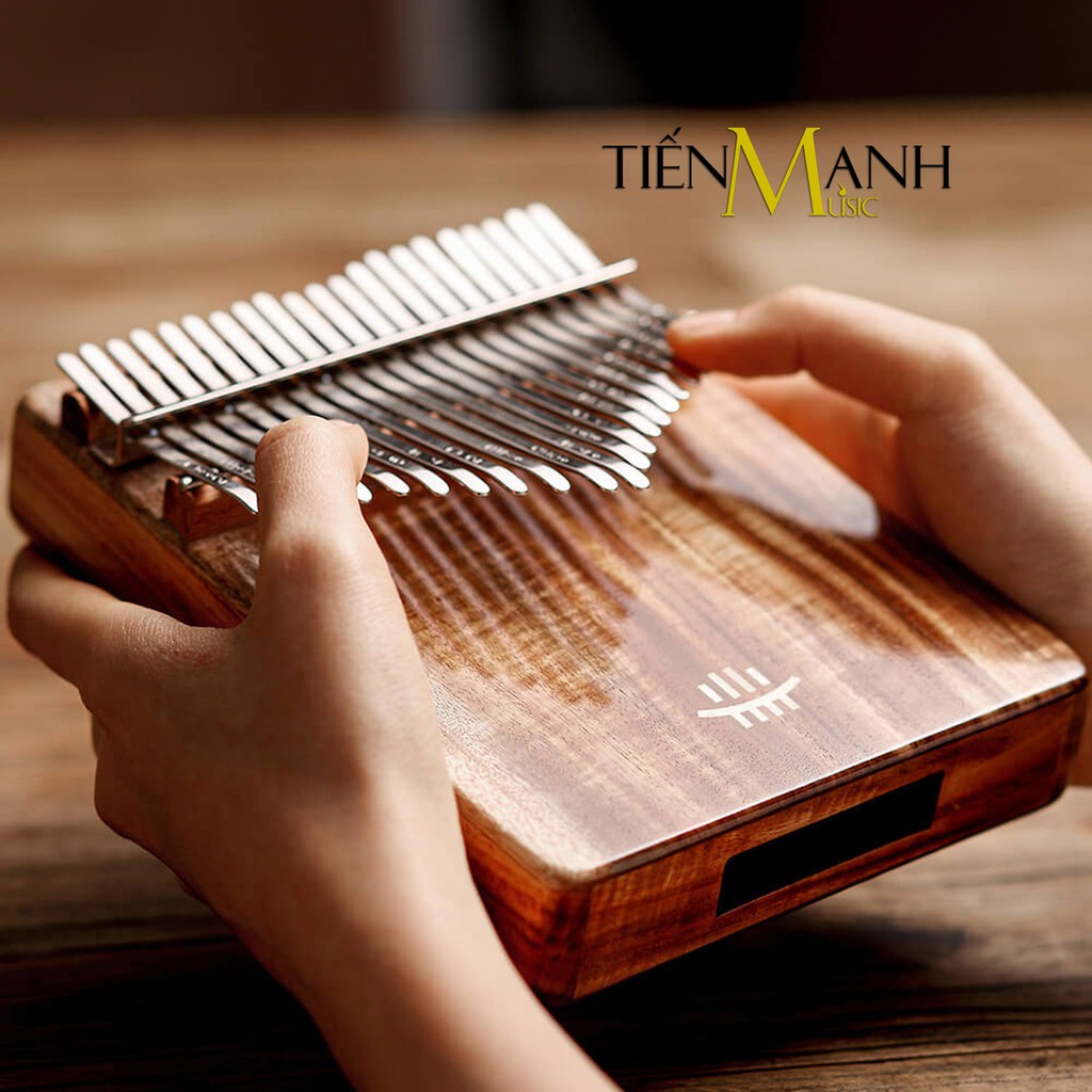 Đàn Kalimba 21 Phím Hluru KC21-KO, KC21-WA, KC21-RW (Gỗ Koa, Walnut, Rosewood) - Nhạc Cụ Tiến Mạnh Music