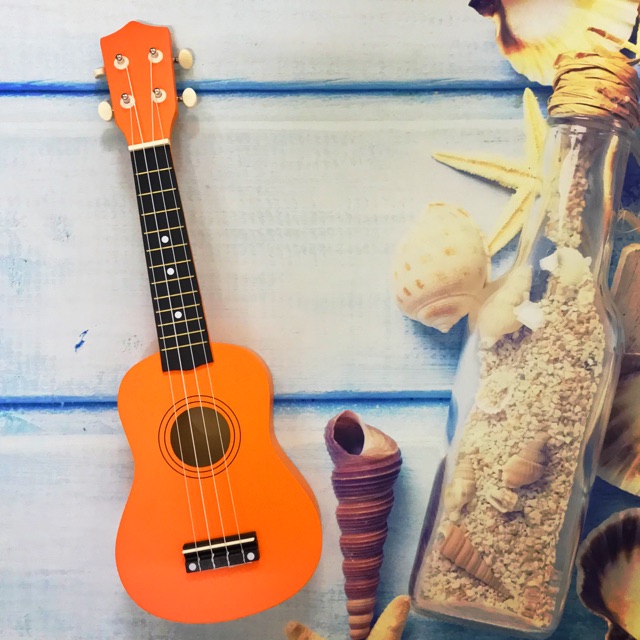 ĐÀN UKULELE SOPRANO CAM ORANGE