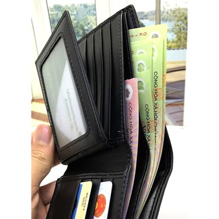 Ví da nam thời trang (có hộp đựng theo kèm)