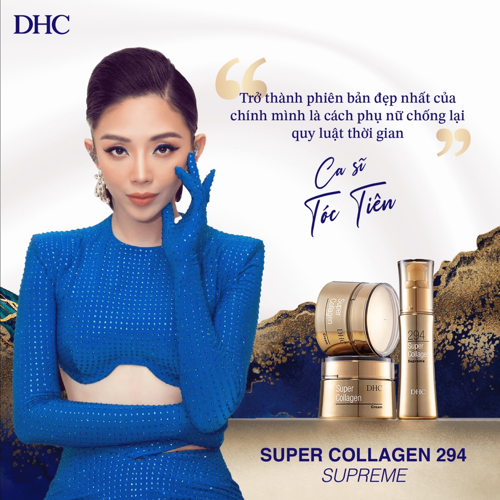 Tinh chất siêu Collagen đậm đặc 294 DHC Super Collagen Supreme 50ml và 100ml