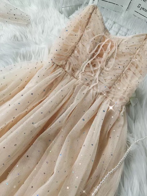 [HÀNG ORDER] Đầm voan lưới bling bling quá siêu siêu đẹp ( Có ảnh thật ) | BigBuy360 - bigbuy360.vn