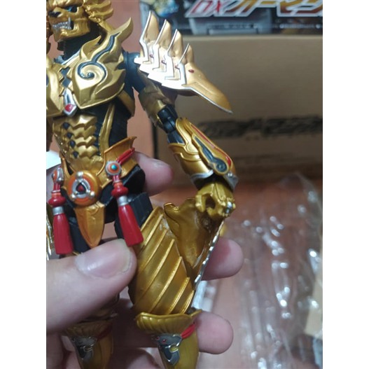 MÔ HÌNH CHÍNH HÃNG SHF GARO RAIKOU VER 2ND GÃY CHỐT GIÁP CHÂN ĐÃ FIX