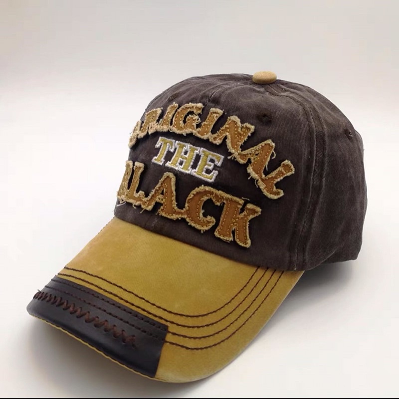 Mũ lưỡi trai thêu hình, nón đội đầu cổ điển phong cách Gothic Punk Y2k cho nam nữ