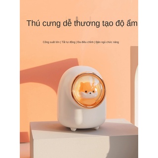 Mới Máy Phun Sương Tạo Độ Ẩm Không Khí Hình Mèo Dễ Thương Sạc Usb