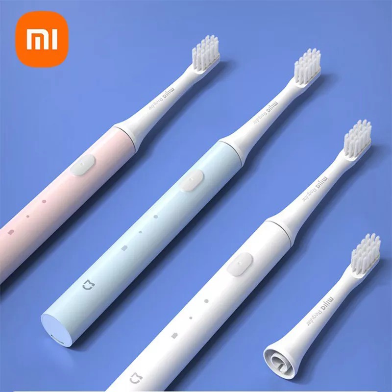 Bàn chải đánh răng điện Xiaomi T100 Rung tần số cao chuyên nghiệp Đầu cọ mềm Cơ thể không thấm nước Làm sạch sâu