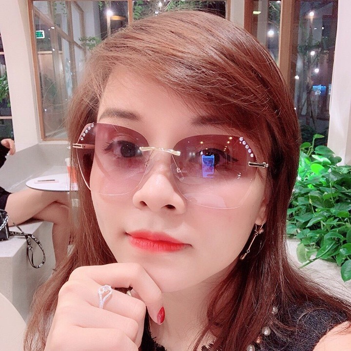 Mắt kính nữ ốc đính đá cực xinh MS17 nhiều màu | BigBuy360 - bigbuy360.vn