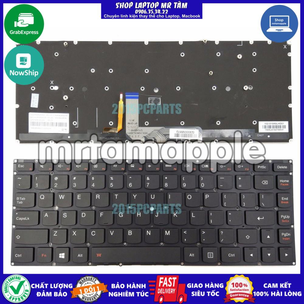 (KEYBOARD) BÀN PHÍM LAPTOP LENOVO YOGA 900 dùng cho Yoga 900-13ISK