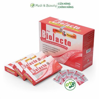 Men hỗ trợ tiêu hóa, giảm đầy bụng, khó tiêu, ăn ngon BIOLACTO hộp 100 gói