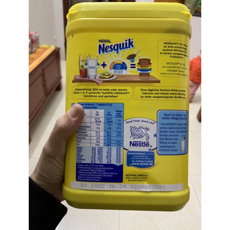 Cacao Nesquik của đức