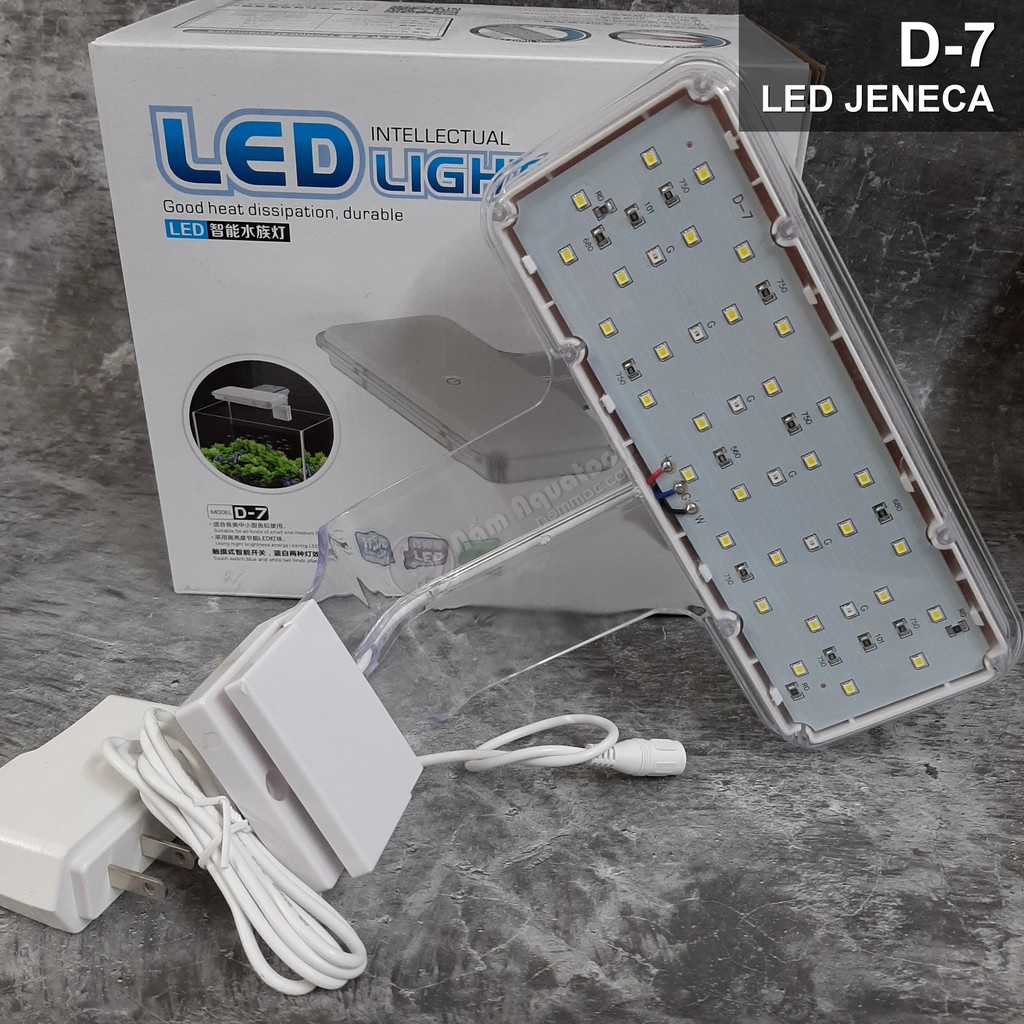 Led Kẹp Jeneca D7 Siêu Sáng - Led Cám Ứng Cho Hồ Cá Cảnh