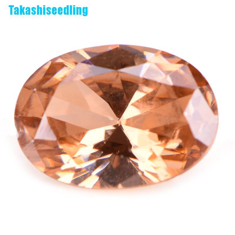 (Hàng Mới Về) Mặt Dây Chuyền Đá Quý Hình Oval Kích Thước 10x14mm